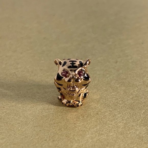 Pandora Chinese Tiger Charm Rose Gold - Picture 8 of 13
